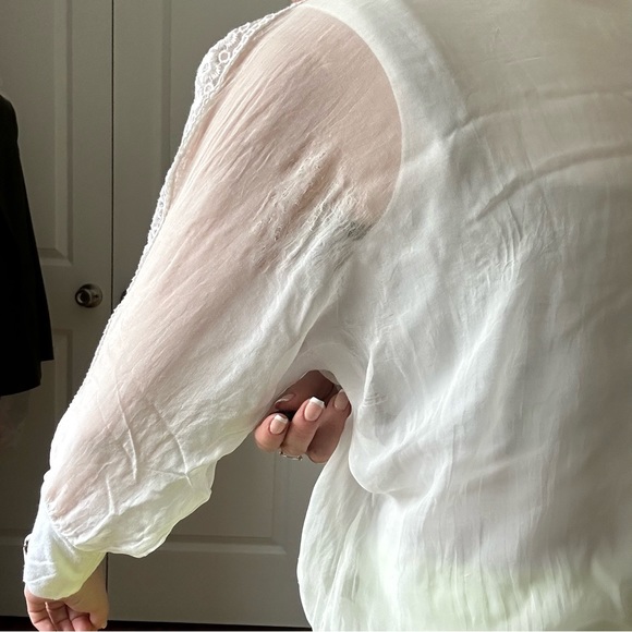 Silk Dolman Sleeve Blouse - Picture 7 of 8